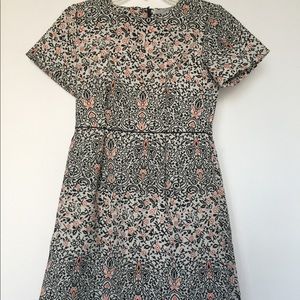 Floral Brocade H&M Dress