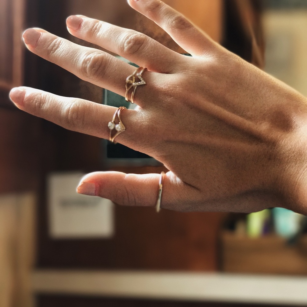 American Eagle Ring Set.