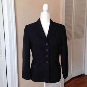 Black Linen Jacket