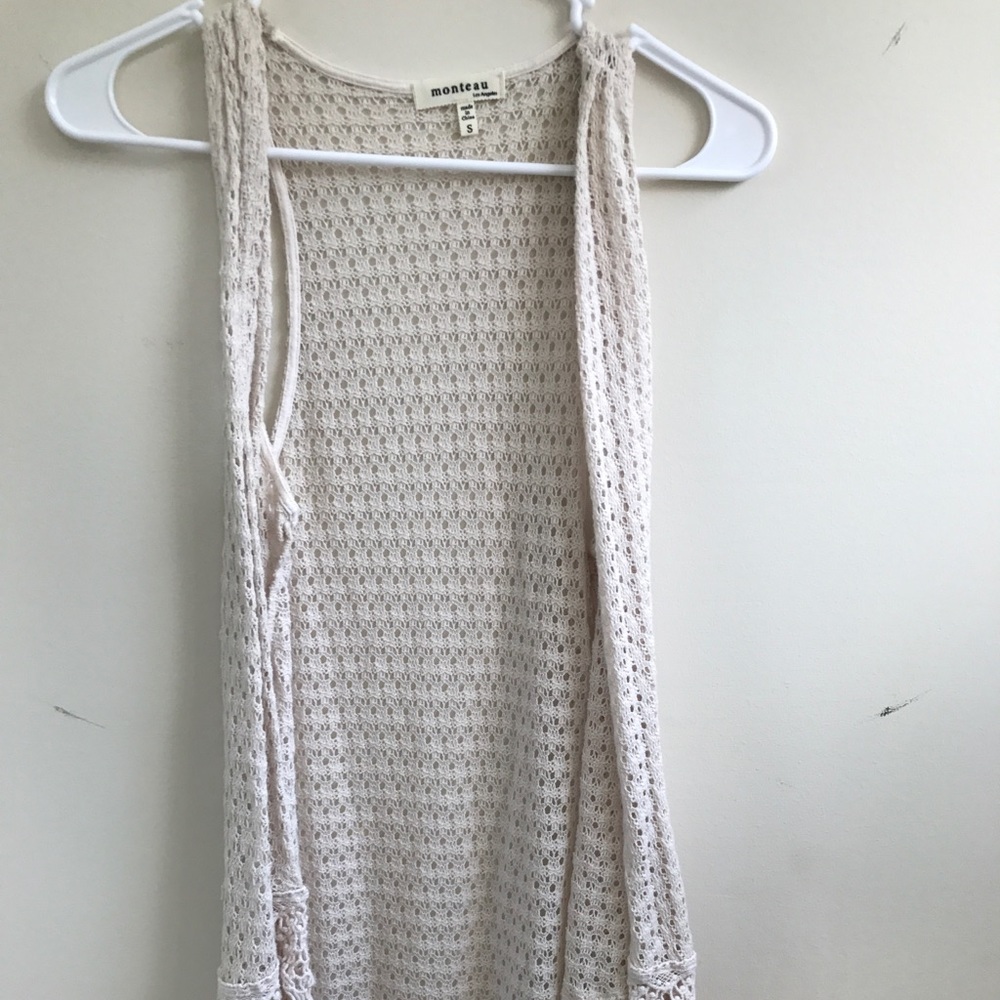 Festival crocheted vest