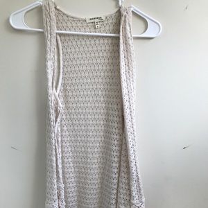 Festival crocheted vest