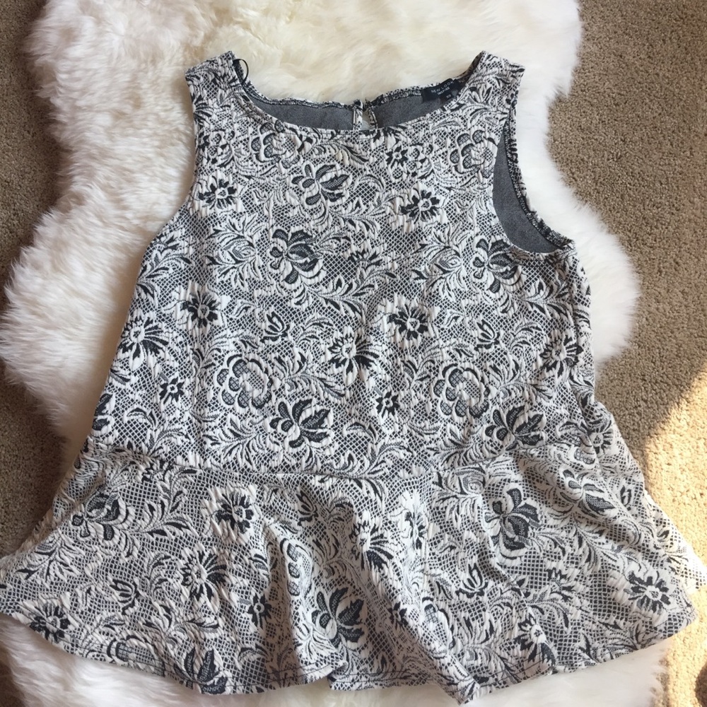 New Look Peplum Top