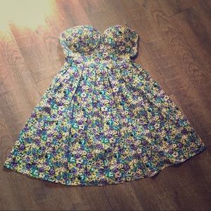Floral print dress