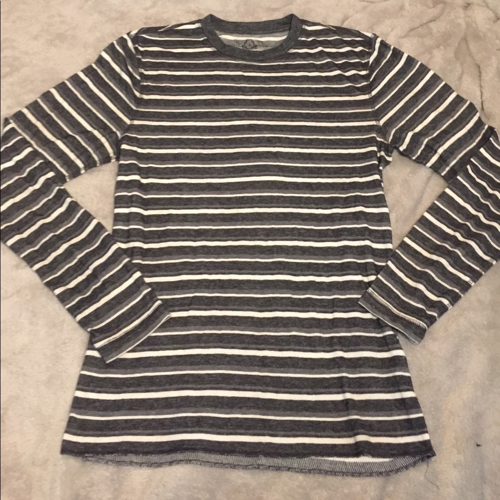 American rag striped long sleeve shirt