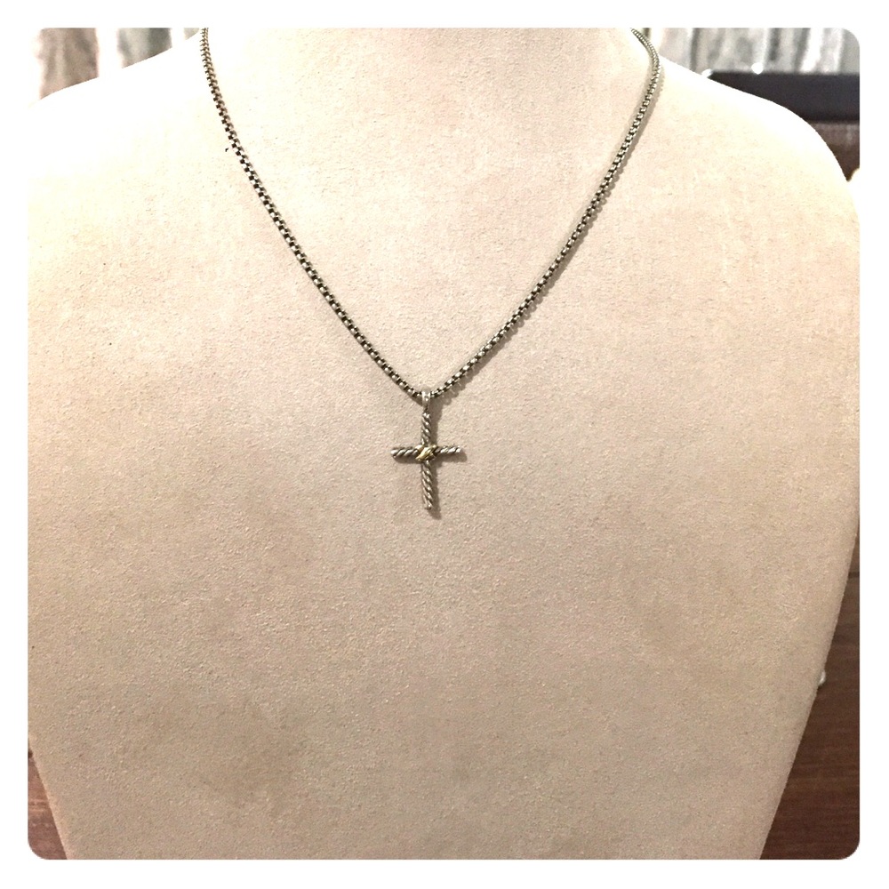 David Yurman Cross Necklace