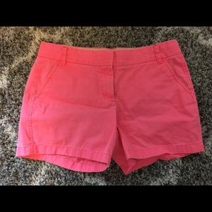J. Crew- Chino Short Bright Melon Size 10