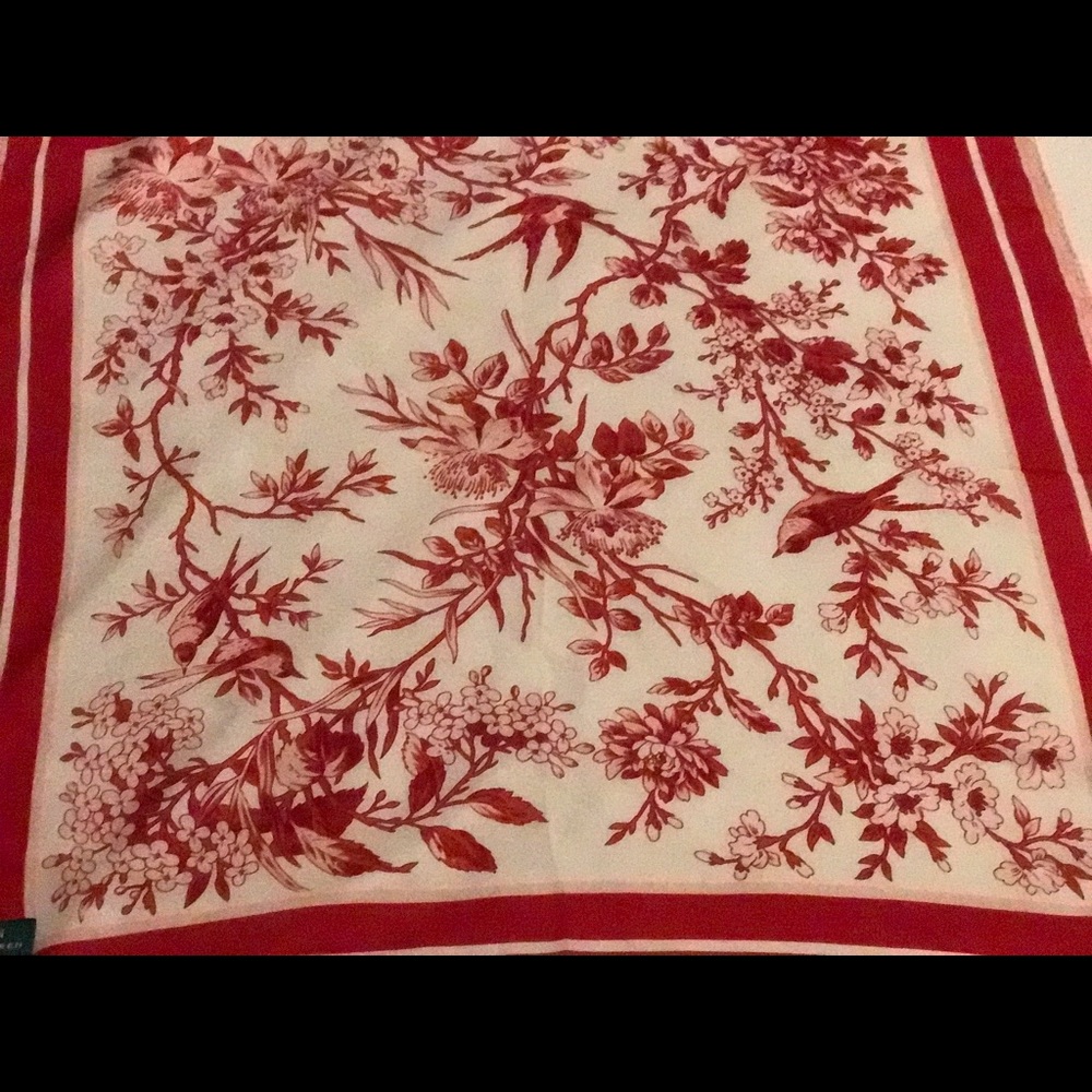 Ralph Lauren 100% Silk Scarf