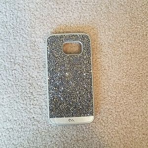 Swarovski crystal galaxy 6s phone case