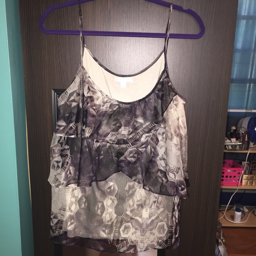 Ruffle tank top