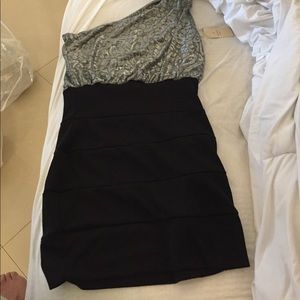 Loose to tight dress