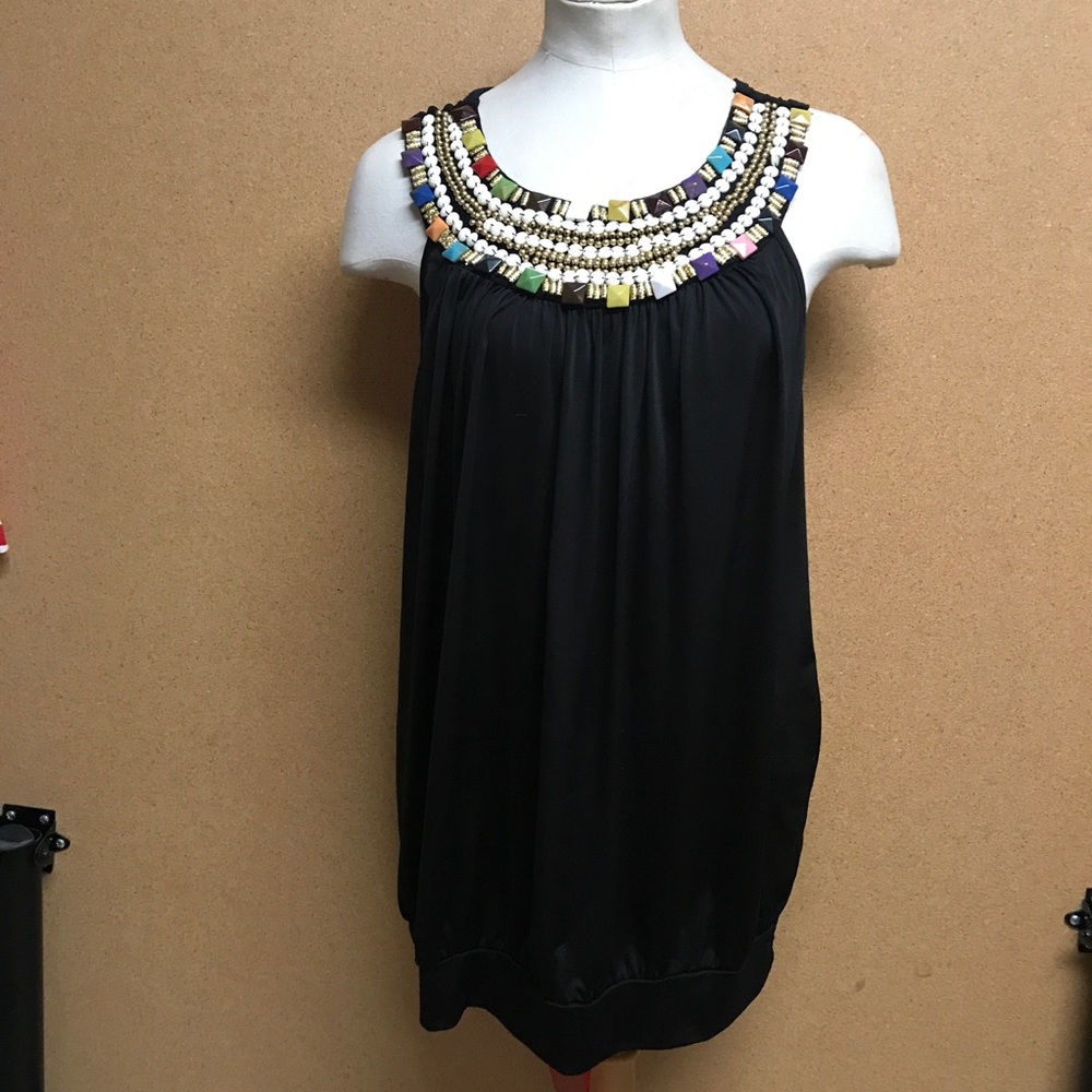 Black Halter Top