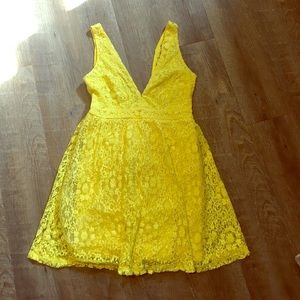 Yellow sundress