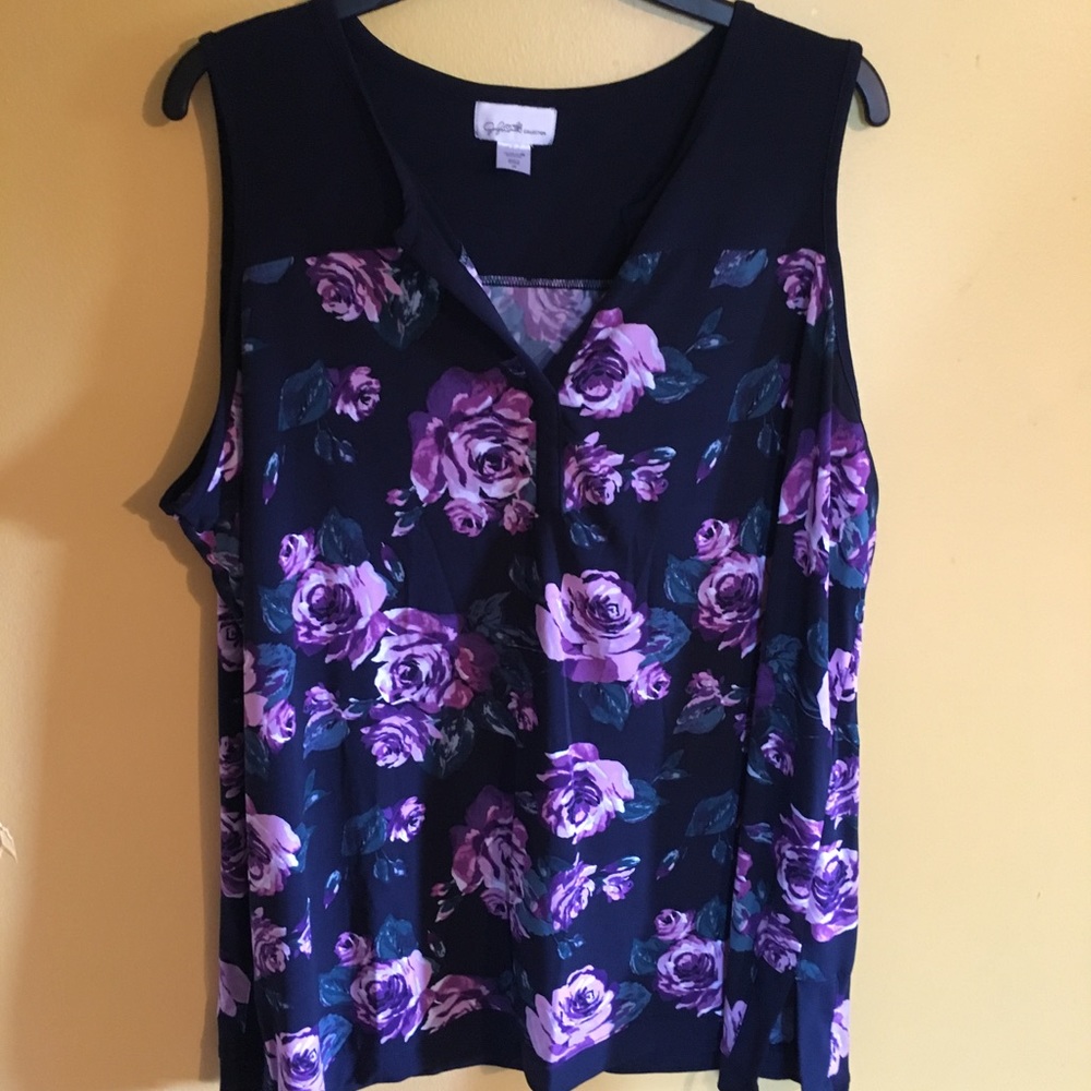 Draped Tunic top