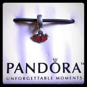 Hearts with "crowns" Pandora charm