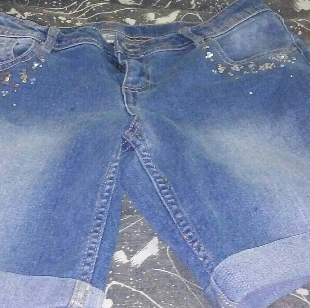 Girls denim shorts
