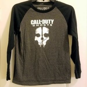 Boys Long Sleeve Call of Duty Tee