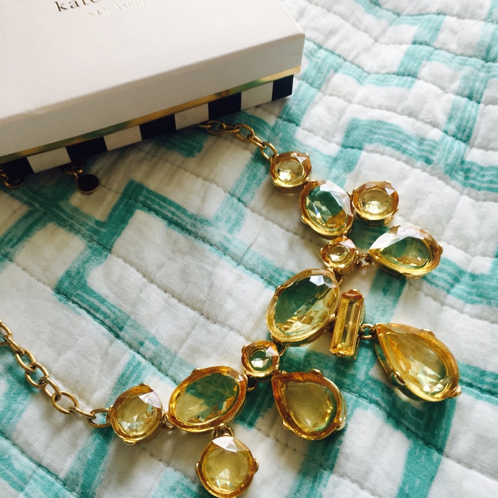 C Wonder jeweled bid necklace