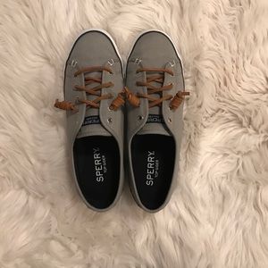 Sperry Top-Sider tennis shoes.
