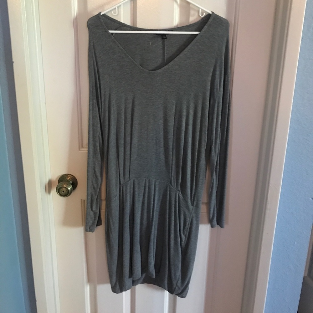 Long sleeve dress from banana