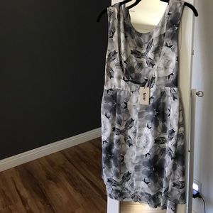 NWT Acne Studios Silk floral backless dress