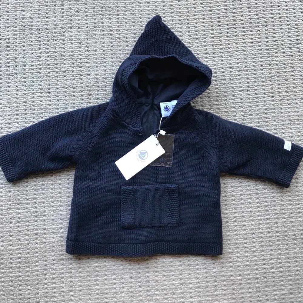 Petit bateau hooded sweater