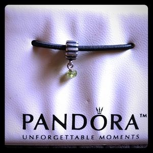 Peridot birthstone Pandora charm
