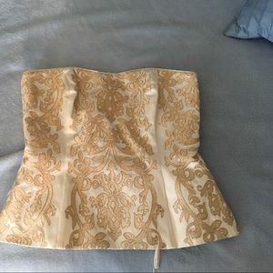 White House Black Market Corset Top