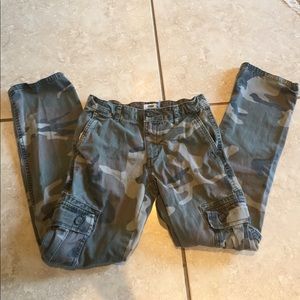 Old Navy - Boys Camo Cargo Pants Sz 14 Slim