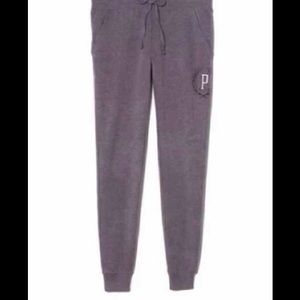 Dark gray PINK joggers
