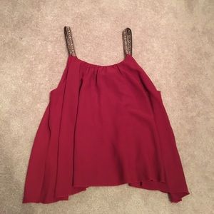 DEB Maroon Top