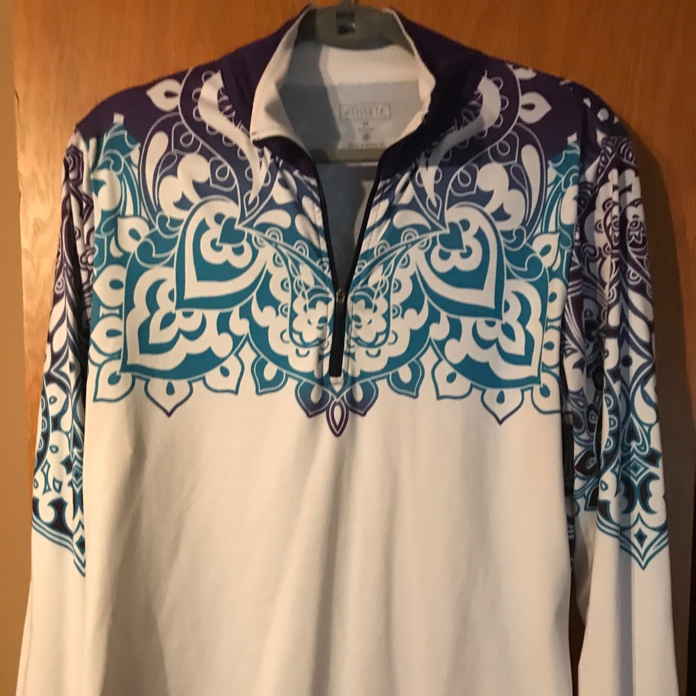 Athleta half-zip athletic top