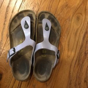 Great shape purple Birkenstock size 40