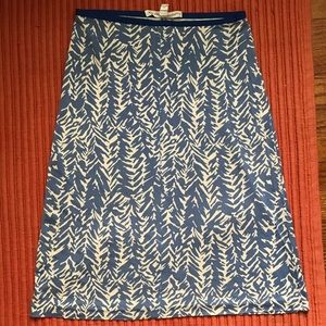 DvF silk jersey skirt, size 4