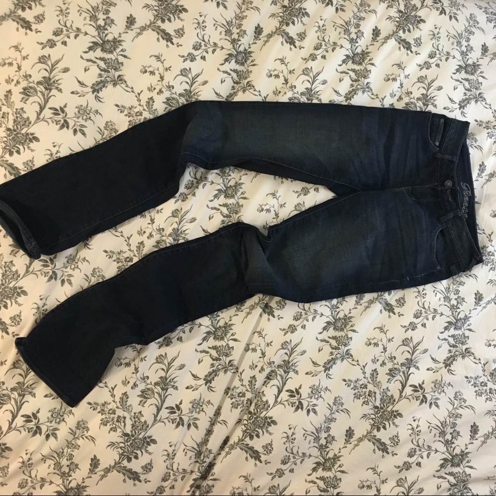 Boot cut dark wash jeans