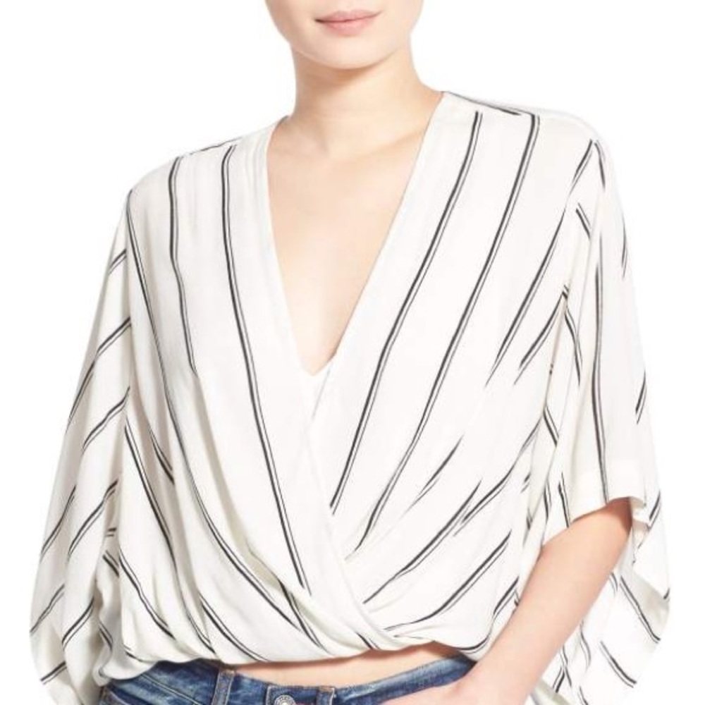 Free People Kimono Sleepy Time wrap blouse. Size S