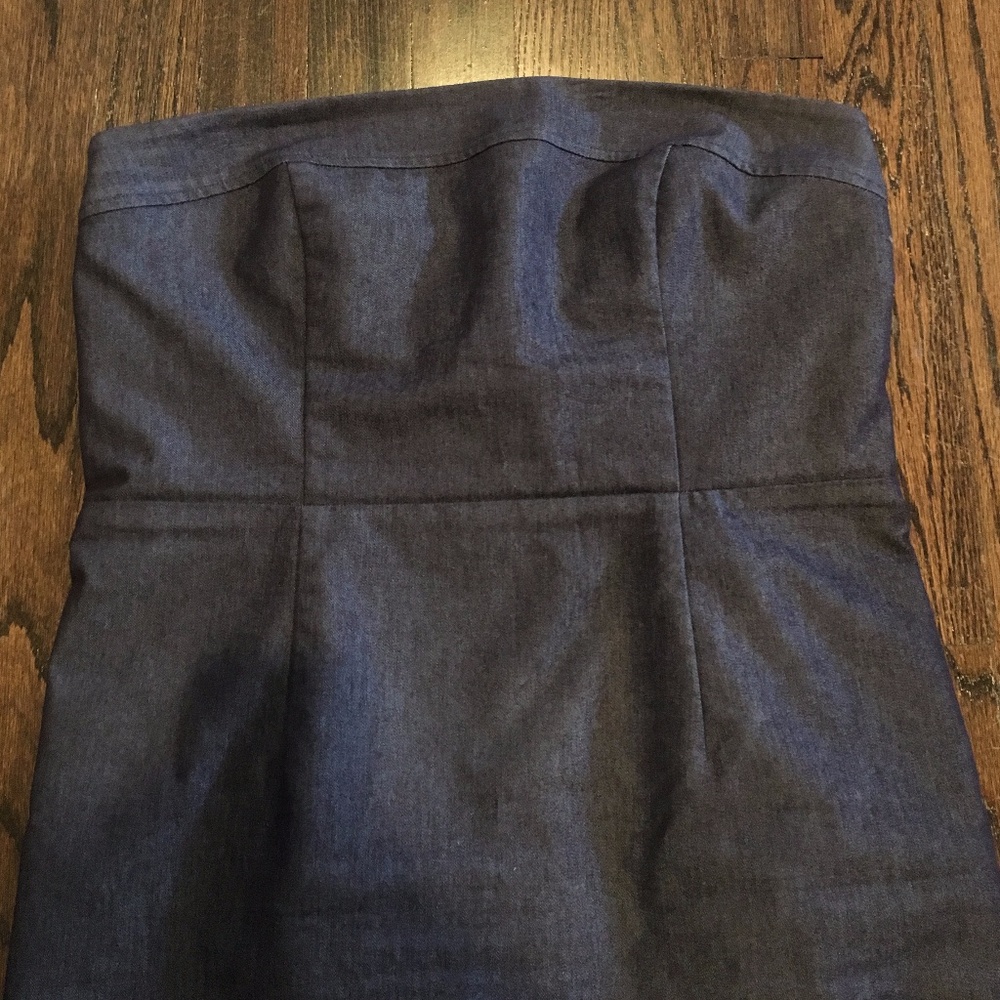Merona Collection Strapless Denim Dress