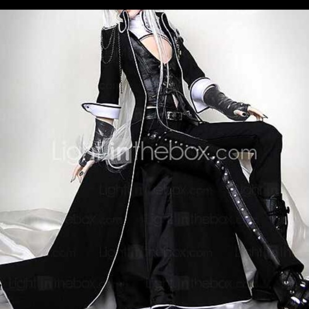 Street vampire costume fits size 4 3 pc costume
