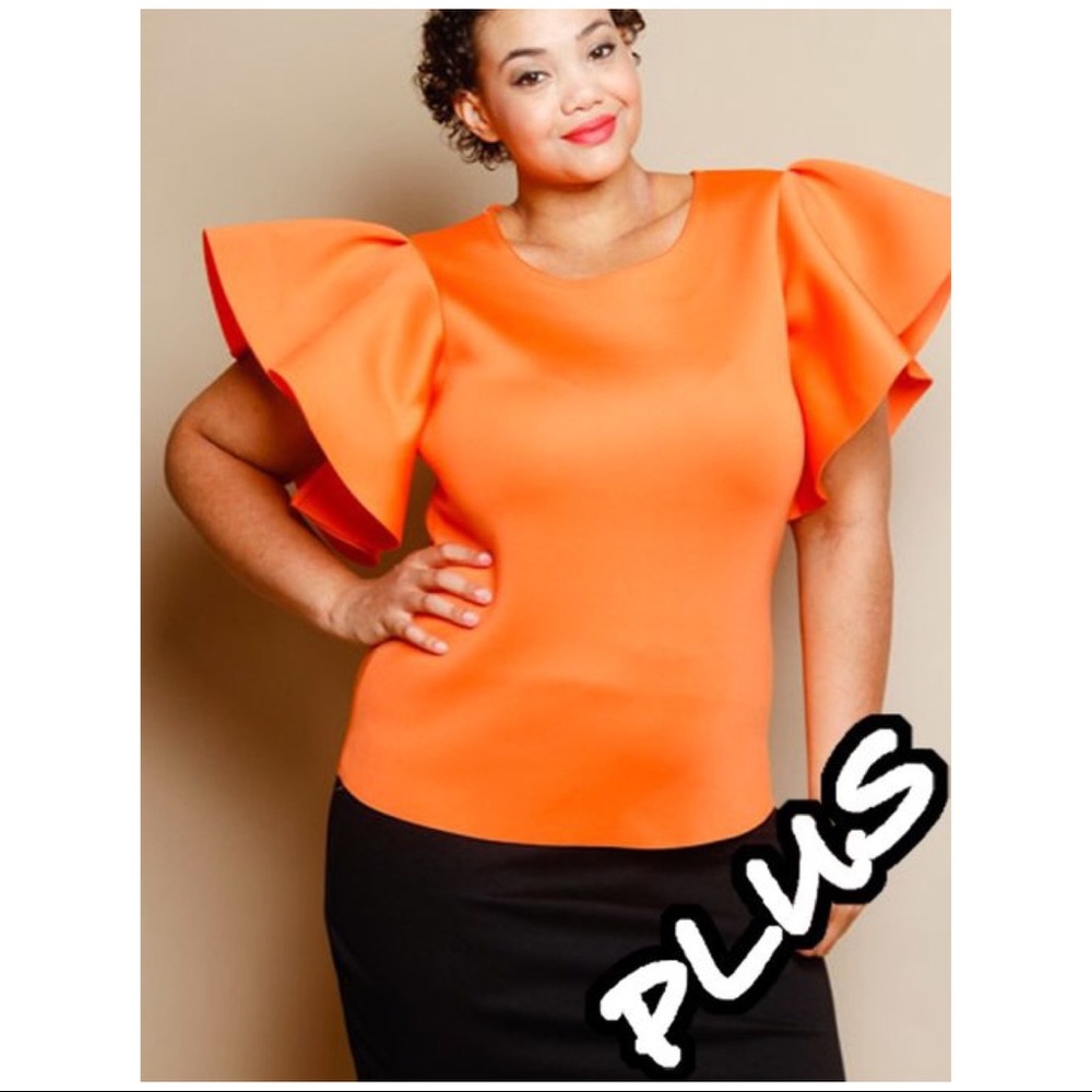 Statement plus Size Top
