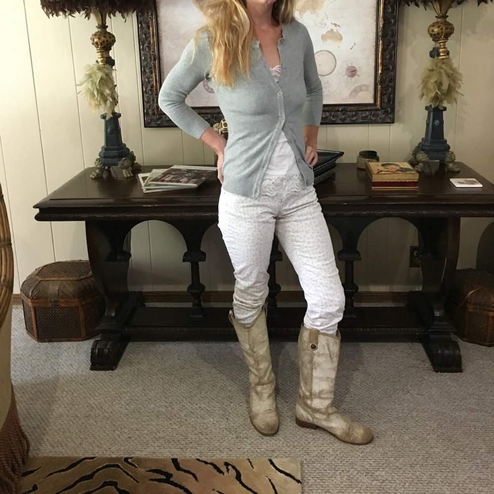 Leopard Skinny Jeans