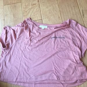 Pacsun crop shirt size Small