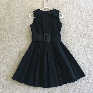 Class black dress with black belt