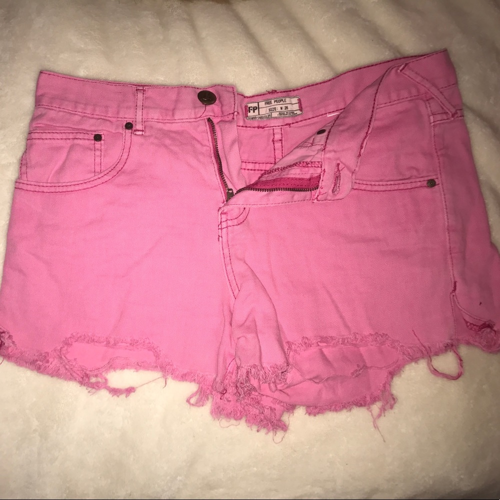 Free People cutoff jean shorts