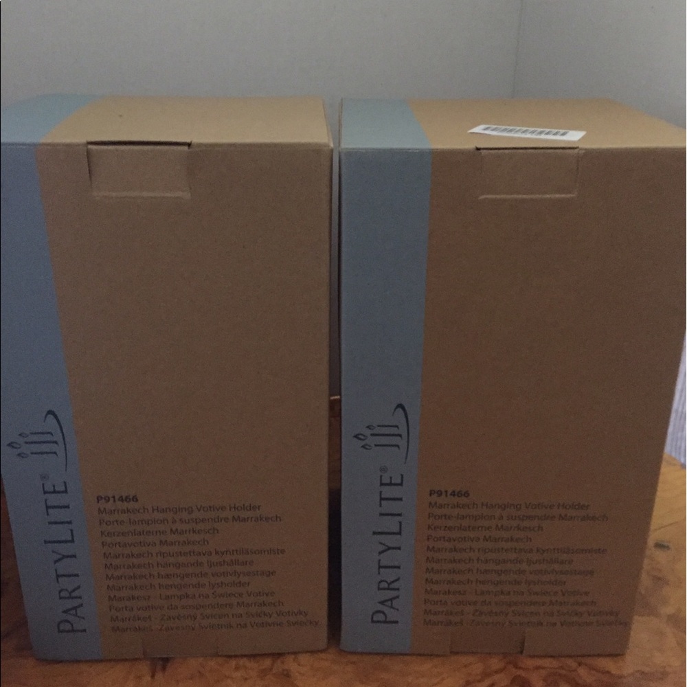 (SOLD) PartyLite Marrakech Votive Holder (2)