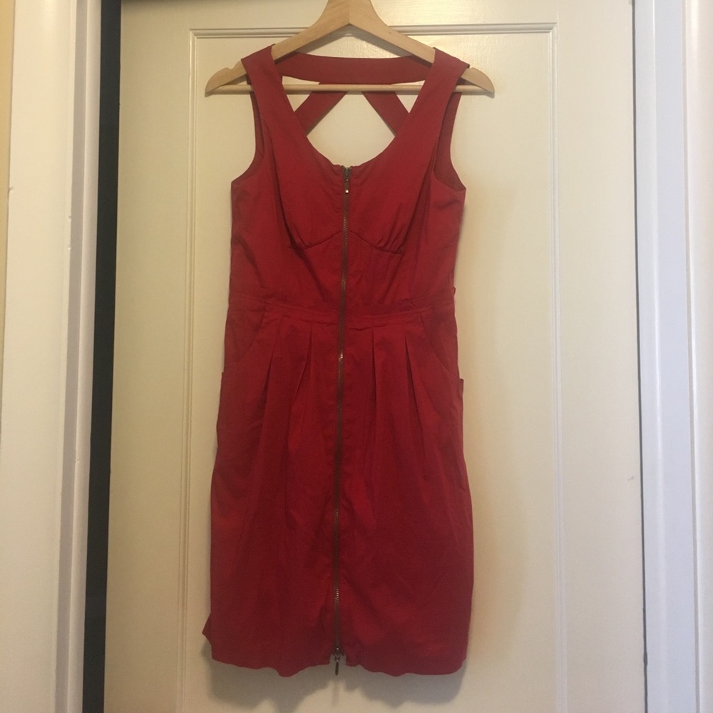 Red dress