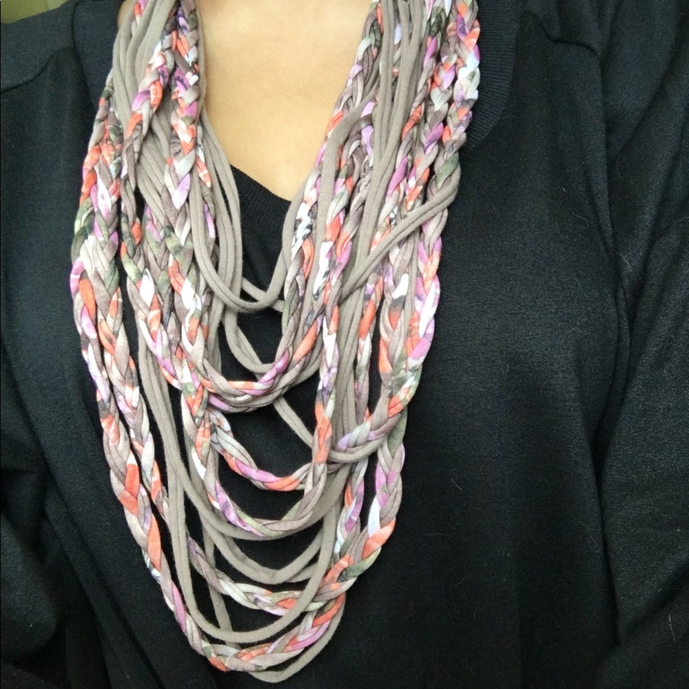 Funky Scarf Necklace