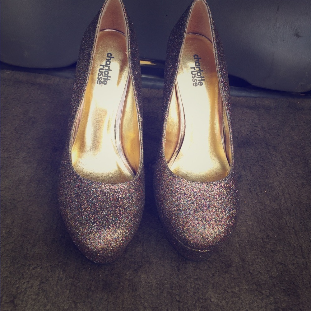 Gorgeous Glitter Heels