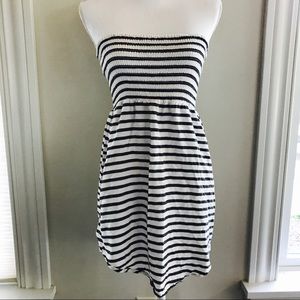 Striped Swim Coverup