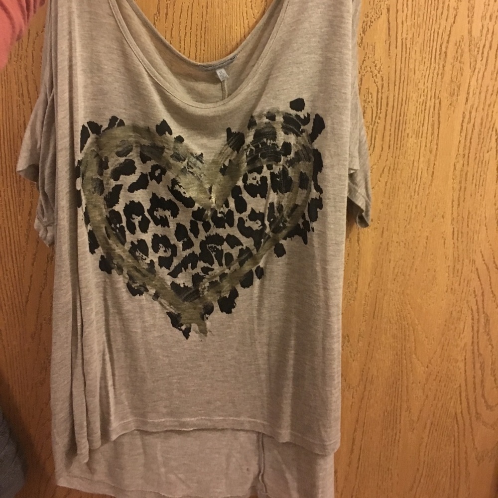 Cheetah Print Heart