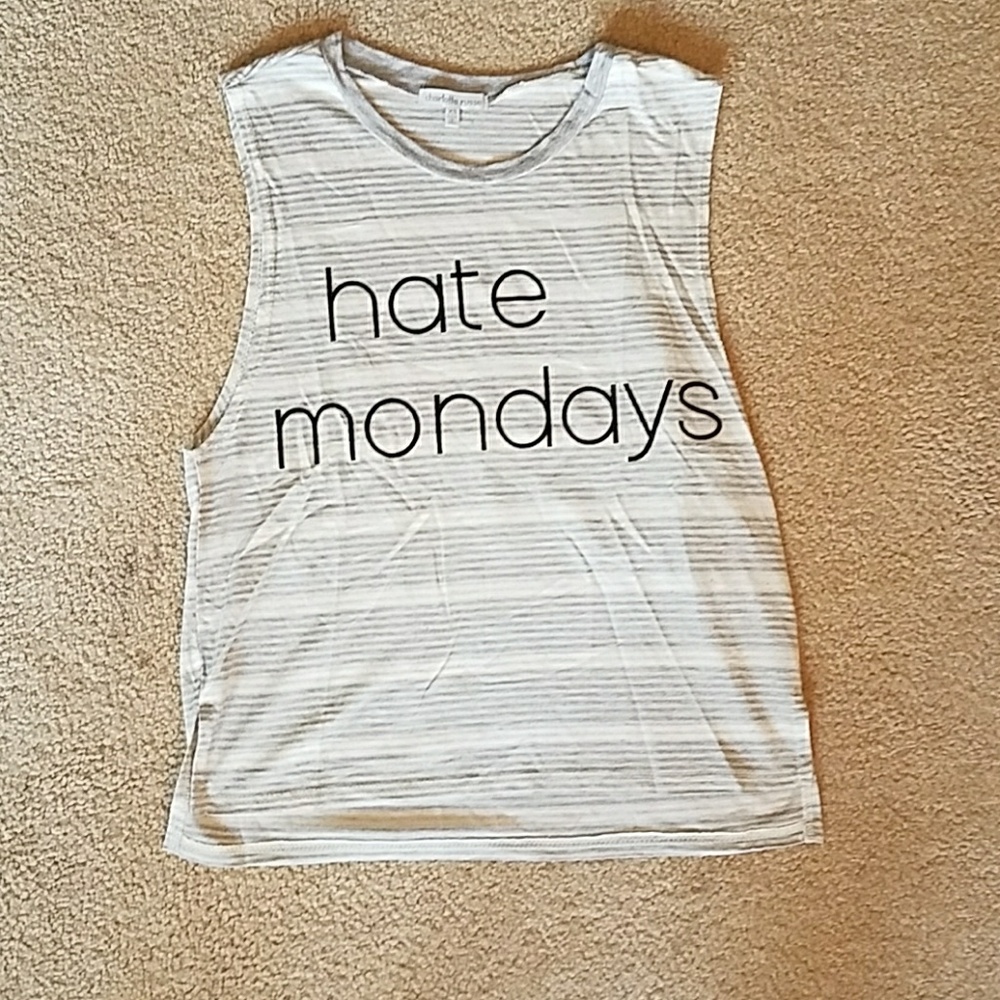 Hate mondays tank top