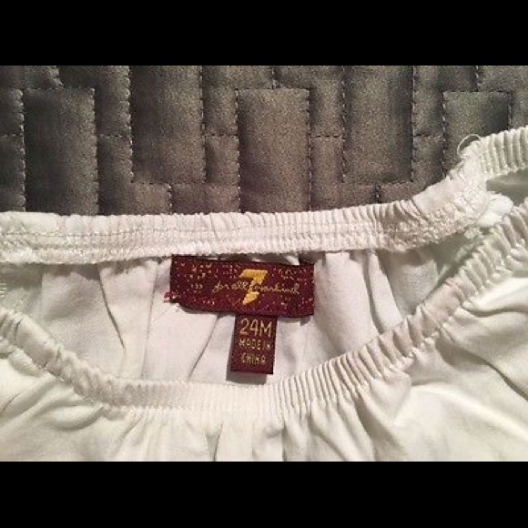 7 For All Mankind Outfit: Jeans 18mo, Top 24 mo - Picture 7 of 7